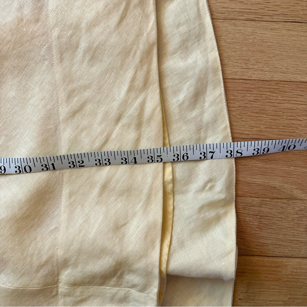Banana Republic Yellow Sleeveless V-Neck Mini Dress - Picture 12 of 16